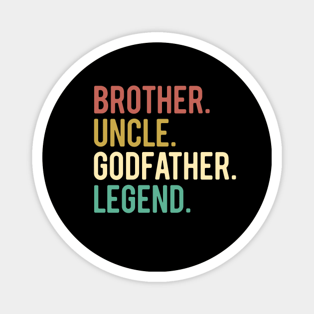 Uncle Godfather Legend Magnet by rissander